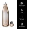 imageSwell Stainless Steel Water Bottle 17oz Yellow Gold Ombre Triple Layered Vacuum Insulated Containers Keeps Drinks Cold for 36 Hours and Hot for 18 BPA Free Perfect for On the GoRose Gold Ombre