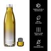imageSwell Stainless Steel Water Bottle 17oz Yellow Gold Ombre Triple Layered Vacuum Insulated Containers Keeps Drinks Cold for 36 Hours and Hot for 18 BPA Free Perfect for On the GoYellow Gold Ombre