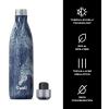 imageSwell Stainless Steel Water Bottle 25oz Silver Lining Triple Layered Vacuum Insulated Containers Keeps Drinks Cold for 48 Hours and Hot for 24 BPA Free Perfect for On the GoAzurite Marble