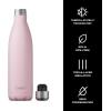 imageSwell Stainless Steel Water Bottle 25oz Silver Lining Triple Layered Vacuum Insulated Containers Keeps Drinks Cold for 48 Hours and Hot for 24 BPA Free Perfect for On the GoPink Topaz