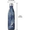 imageSwell Stainless Steel Water Bottle 25oz Silver Lining Triple Layered Vacuum Insulated Containers Keeps Drinks Cold for 48 Hours and Hot for 24 BPA Free Perfect for On the GoAzurite Marble