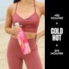 imageSwell Stainless Steel Water Bottle 25oz Silver Lining Triple Layered Vacuum Insulated Containers Keeps Drinks Cold for 48 Hours and Hot for 24 BPA Free Perfect for On the GoRose Agate