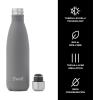 imageSwell Stainless Steel Water Bottle 25oz Silver Lining Triple Layered Vacuum Insulated Containers Keeps Drinks Cold for 48 Hours and Hot for 24 BPA Free Perfect for On the GoSmokey Quartz