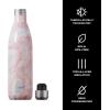 imageSwell Stainless Steel Water Bottle 25oz Silver Lining Triple Layered Vacuum Insulated Containers Keeps Drinks Cold for 48 Hours and Hot for 24 BPA Free Perfect for On the GoGeode Rose