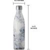 imageSwell Stainless Steel Water Bottle 25oz Silver Lining Triple Layered Vacuum Insulated Containers Keeps Drinks Cold for 48 Hours and Hot for 24 BPA Free Perfect for On the GoBlue Granite