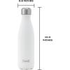 imageSwell Stainless Steel Water Bottle 25oz Silver Lining Triple Layered Vacuum Insulated Containers Keeps Drinks Cold for 48 Hours and Hot for 24 BPA Free Perfect for On the GoMoonstone