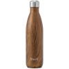 imageSwell Stainless Steel Water Bottle 25oz Silver Lining Triple Layered Vacuum Insulated Containers Keeps Drinks Cold for 48 Hours and Hot for 24 BPA Free Perfect for On the GoTeakwood