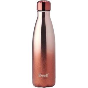 imageSwell Stainless Steel Water Bottle 17oz Yellow Gold Ombre Triple Layered Vacuum Insulated Containers Keeps Drinks Cold for 36 Hours and Hot for 18 BPA Free Perfect for On the GoGradient Apple