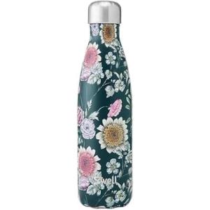 imageSwell Stainless Steel Water Bottle 25oz Silver Lining Triple Layered Vacuum Insulated Containers Keeps Drinks Cold for 48 Hours and Hot for 24 BPA Free Perfect for On the GoMidnight Botanical
