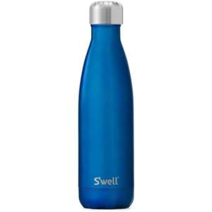 imageSwell Stainless Steel Water Bottle 25oz Silver Lining Triple Layered Vacuum Insulated Containers Keeps Drinks Cold for 48 Hours and Hot for 24 BPA Free Perfect for On the GoOcean Blue