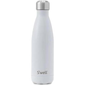 imageSwell Stainless Steel Water Bottle 25oz Silver Lining Triple Layered Vacuum Insulated Containers Keeps Drinks Cold for 48 Hours and Hot for 24 BPA Free Perfect for On the GoAngel Food