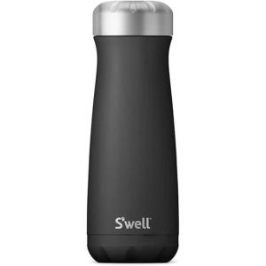 imageSwell Stainless Steel Traveler 20oz Azurite Triple Layered Vacuum Insulated Containers Keeps Drinks Cold for 36 Hours and Hot for 15 BPA Free Easy Carrying On the GoOnyx