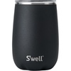 image:imageSwell Stainless Steel Wine Tumbler 14oz Onyx Triple Layered Vacuum Insulated Container Keeps Drinks Colder for Longer Splash Proof Slide Open Lid BPA Free BarwareOnyx
