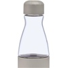 image:imageSwell Glass Original Water Bottle With Straw 18oz Chambray Borosilicate Glass Bottle With Collapsible Glass Straw And Silicone Sleeve Zero Plastic Leakproof BPA FreeLunar Grey