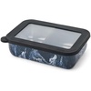 image:imageSwell Stainless Steel Bento Box Onyx Fits One Large Entree Or Small Entree And Snack Includes Removable Divider Leakproof Easy to Clean Dishwasher SafeAzurite Marble